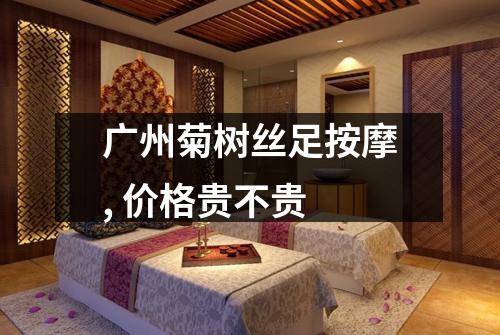 广州菊树丝足按摩, 价格贵不贵