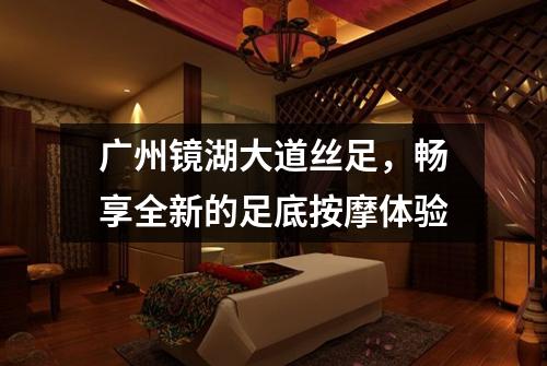 广州镜湖大道丝足，畅享全新的足底按摩体验