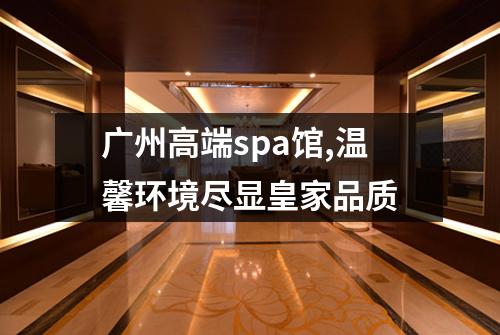 广州高端spa馆,温馨环境尽显皇家品质
