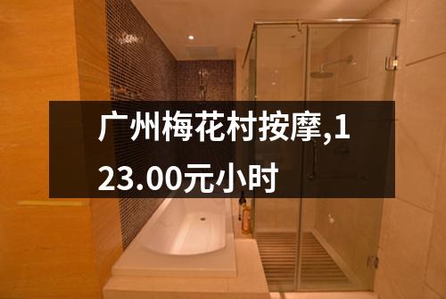 广州梅花村按摩,123.00元小时