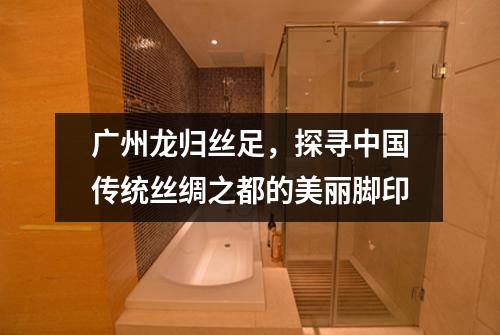 广州龙归丝足，探寻中国传统丝绸之都的美丽脚印