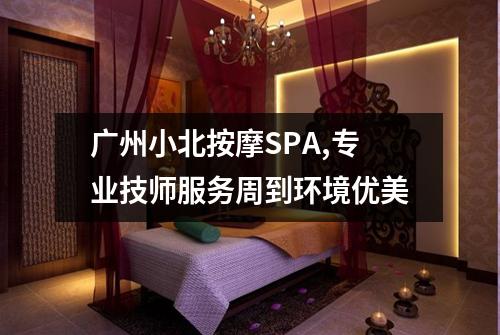 广州小北按摩SPA,专业技师服务周到环境优美