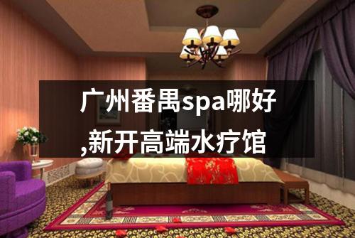 广州番禺spa哪好,新开高端水疗馆