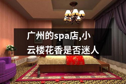 广州的spa店,小云楼花香是否迷人
