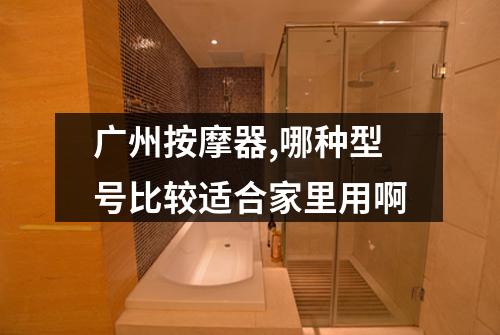 广州按摩器,哪种型号比较适合家里用啊